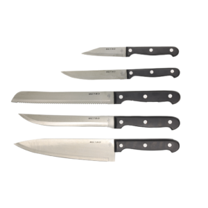 6PC Knife Wooden Block Set