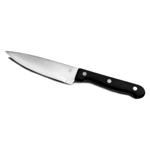 6in Chef Knife Black Handle