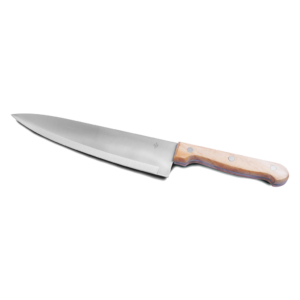 8in Chef Knife - Wooden Handle