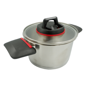 16CM SS Saucepot with Glass Lid