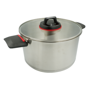 24CM SS Saucepot with Glass Lid