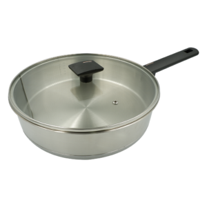 28CM SS Fry Pan with Lid