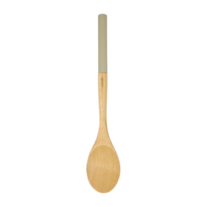 Wooden Spoon w/ Silicone Handle